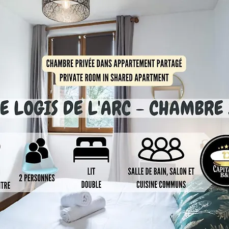 Le Logis De L'arc - 2 - 5min Hypercentre Apartamento